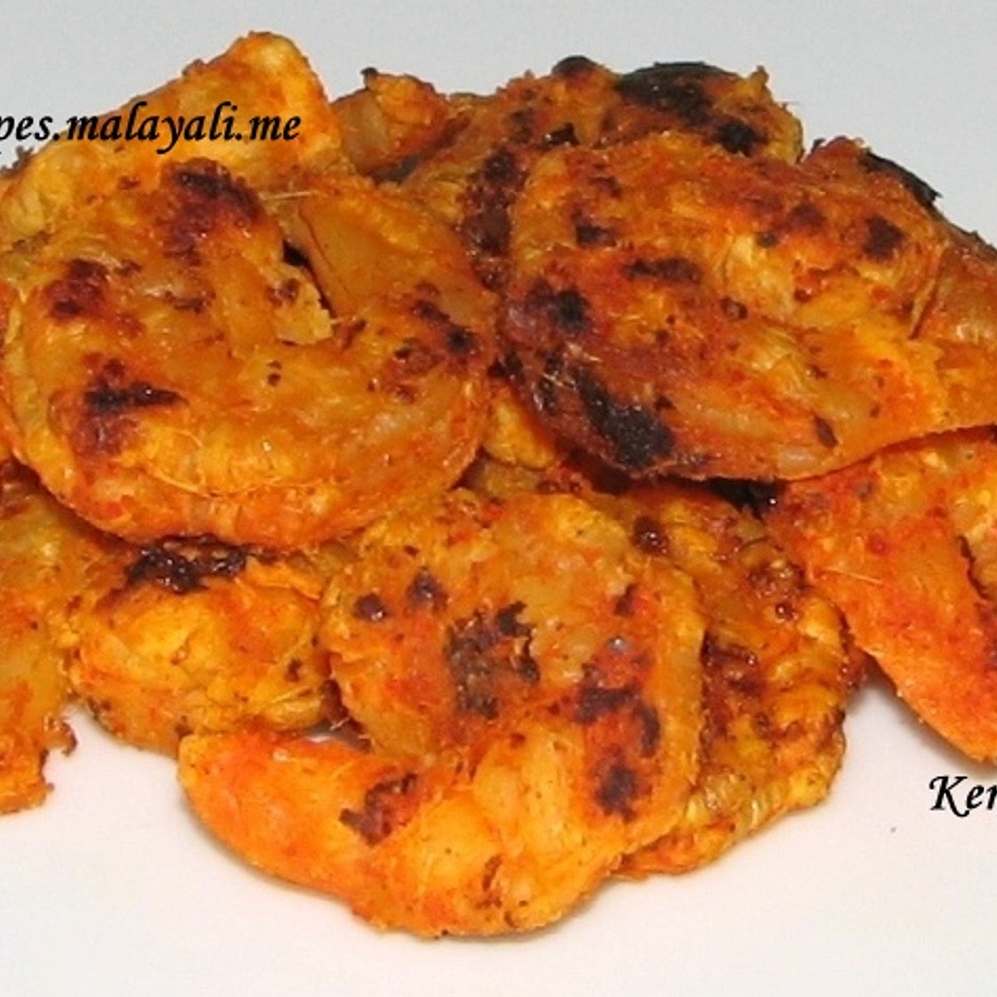 Pan fried shrimp masala