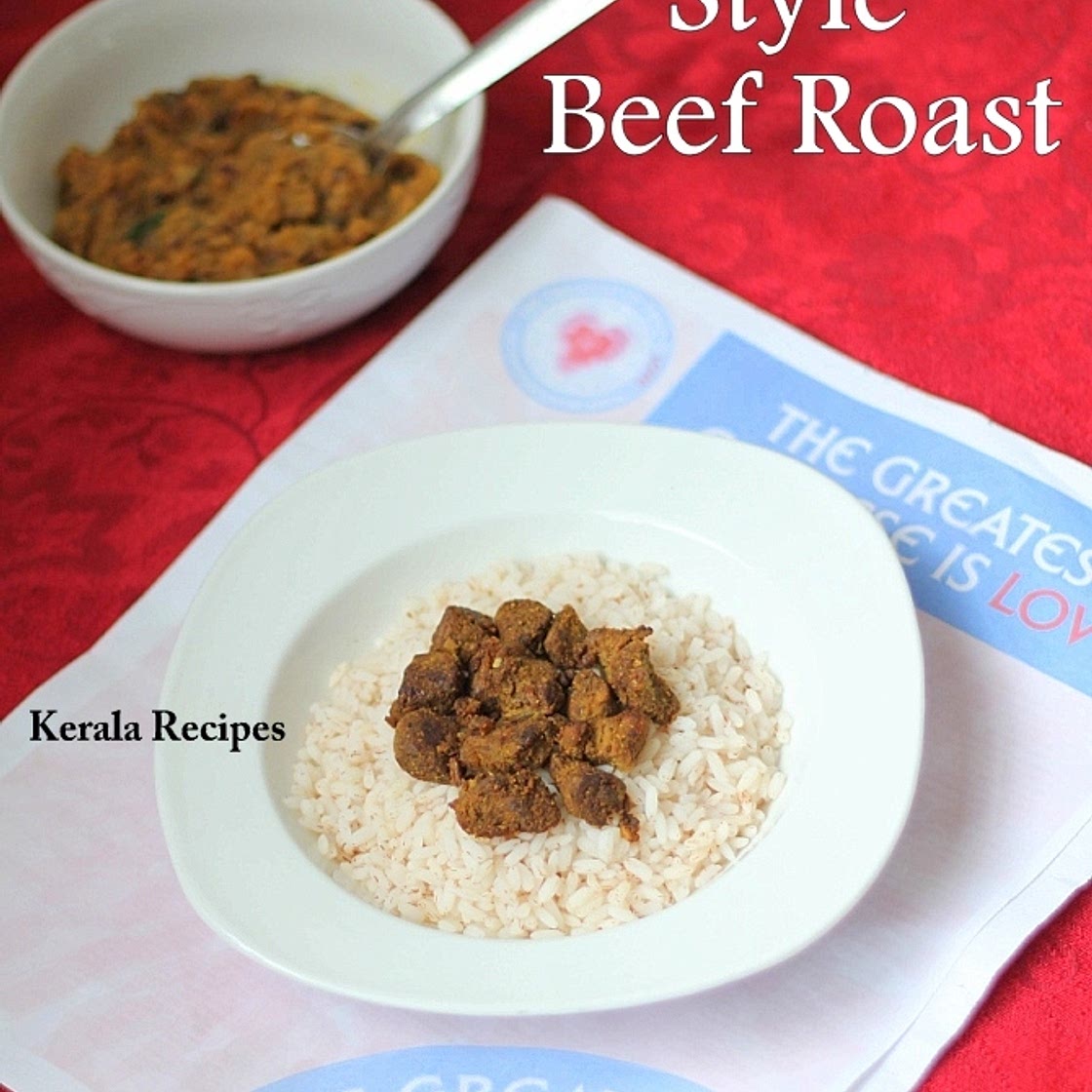 Kerala beef roast