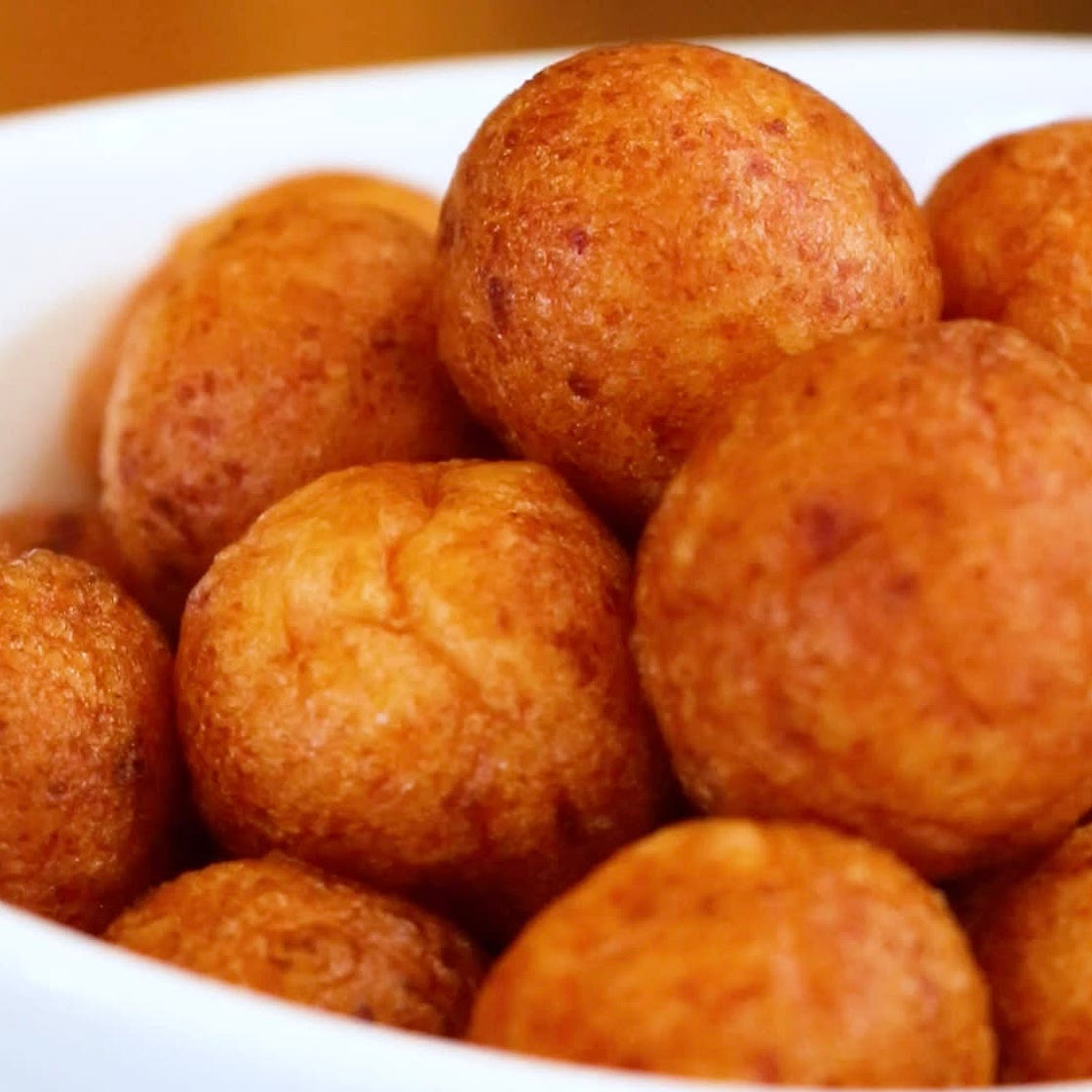 Sweet Potato Tapioca Balls