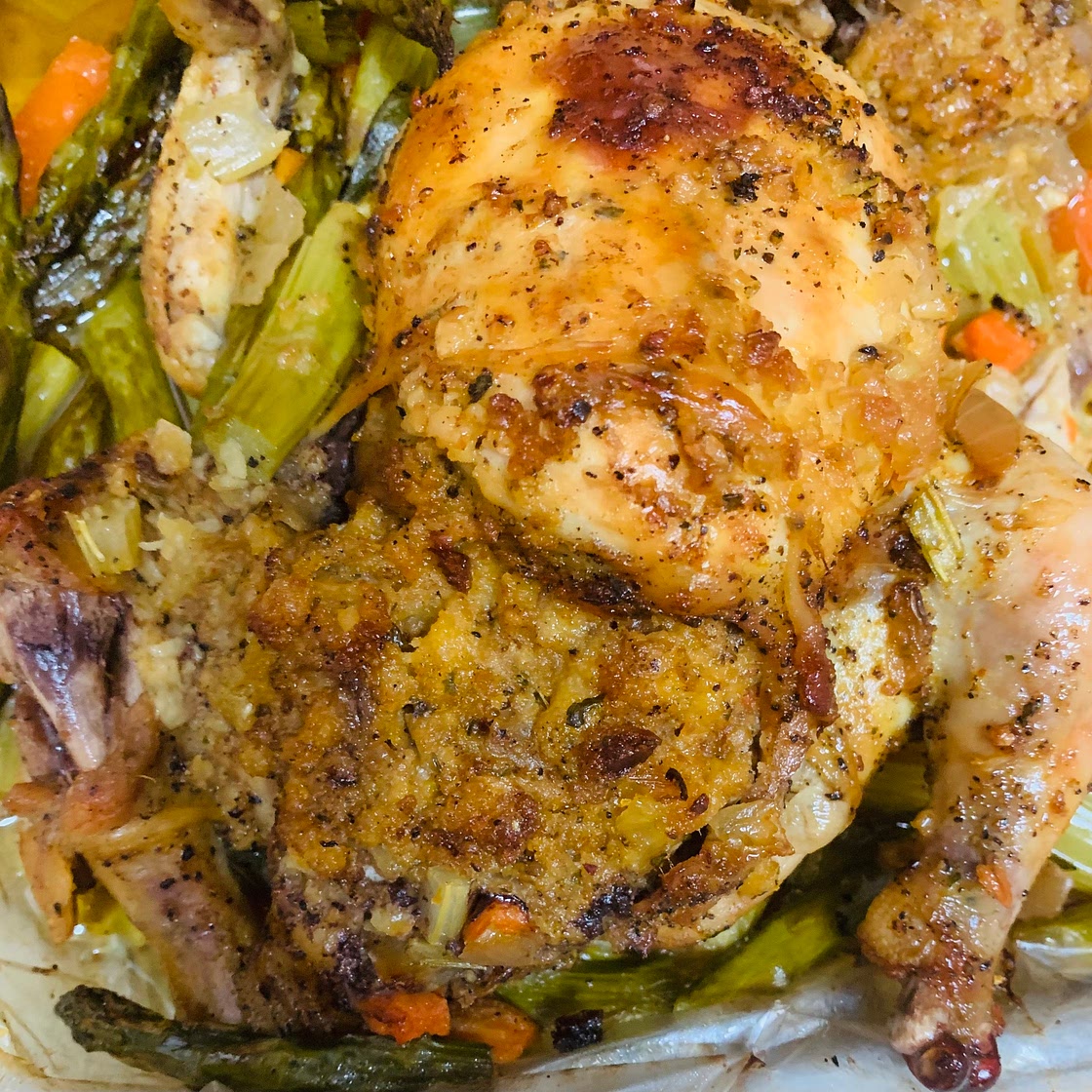 Auntie’s Roasted Cornish Hen