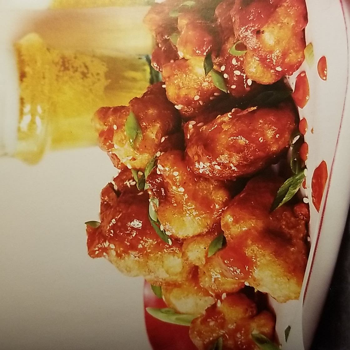 APRICOT-SESAME CAULIFLOWER WINGS