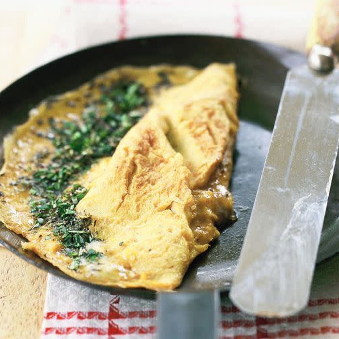 The perfect herb omelette