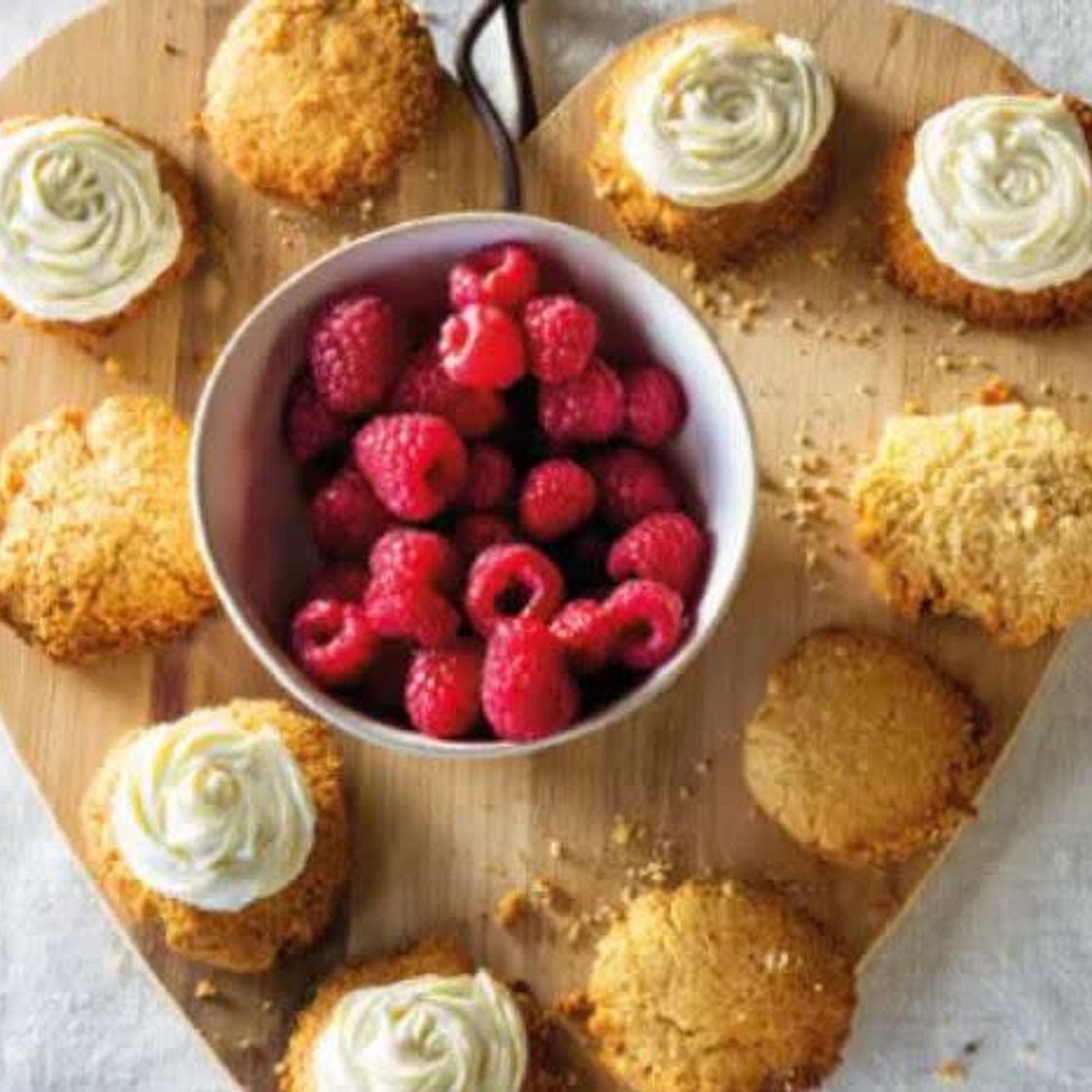 Low-carb, high-fat biscuits