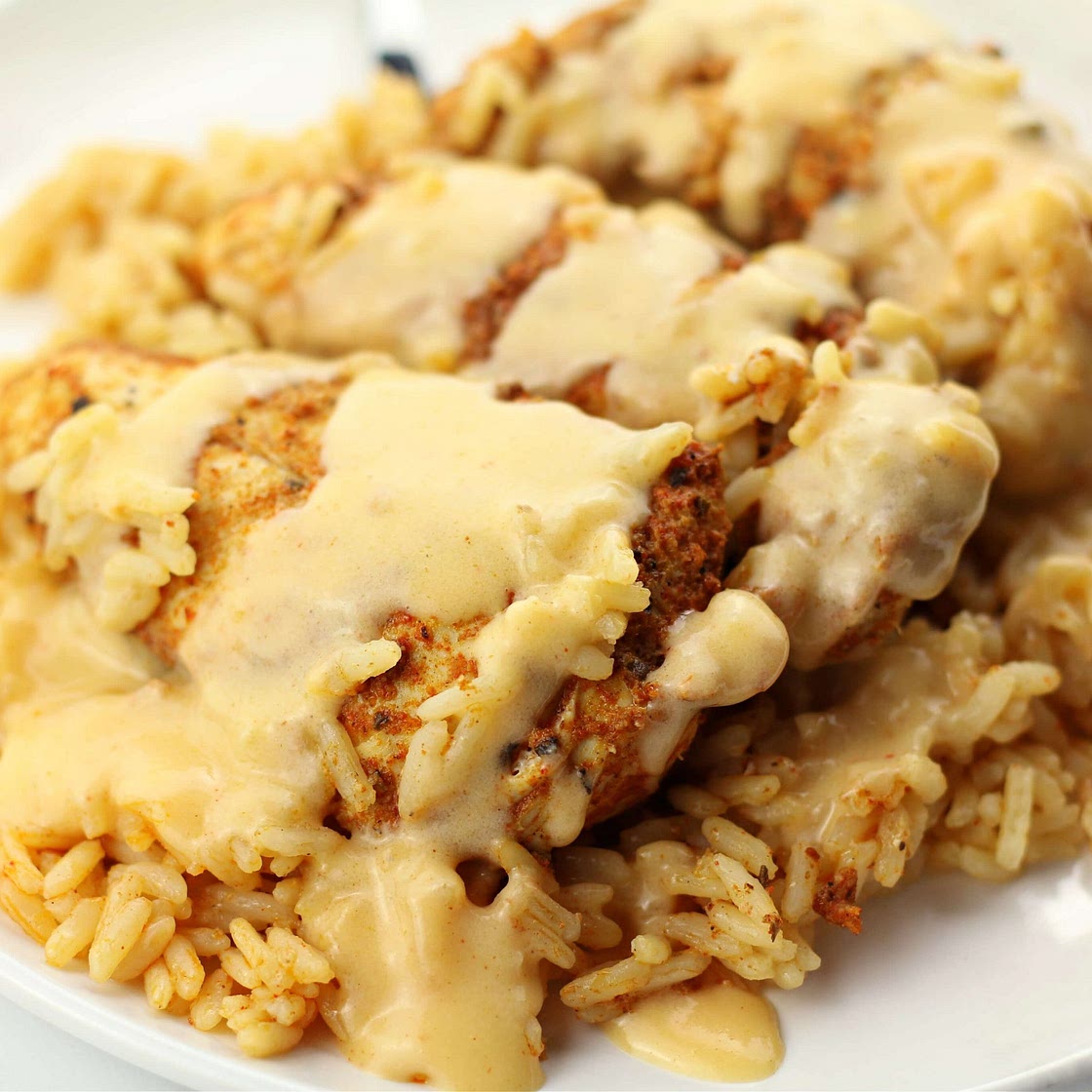 Instant Pot Mexican Queso Chicken and Rice