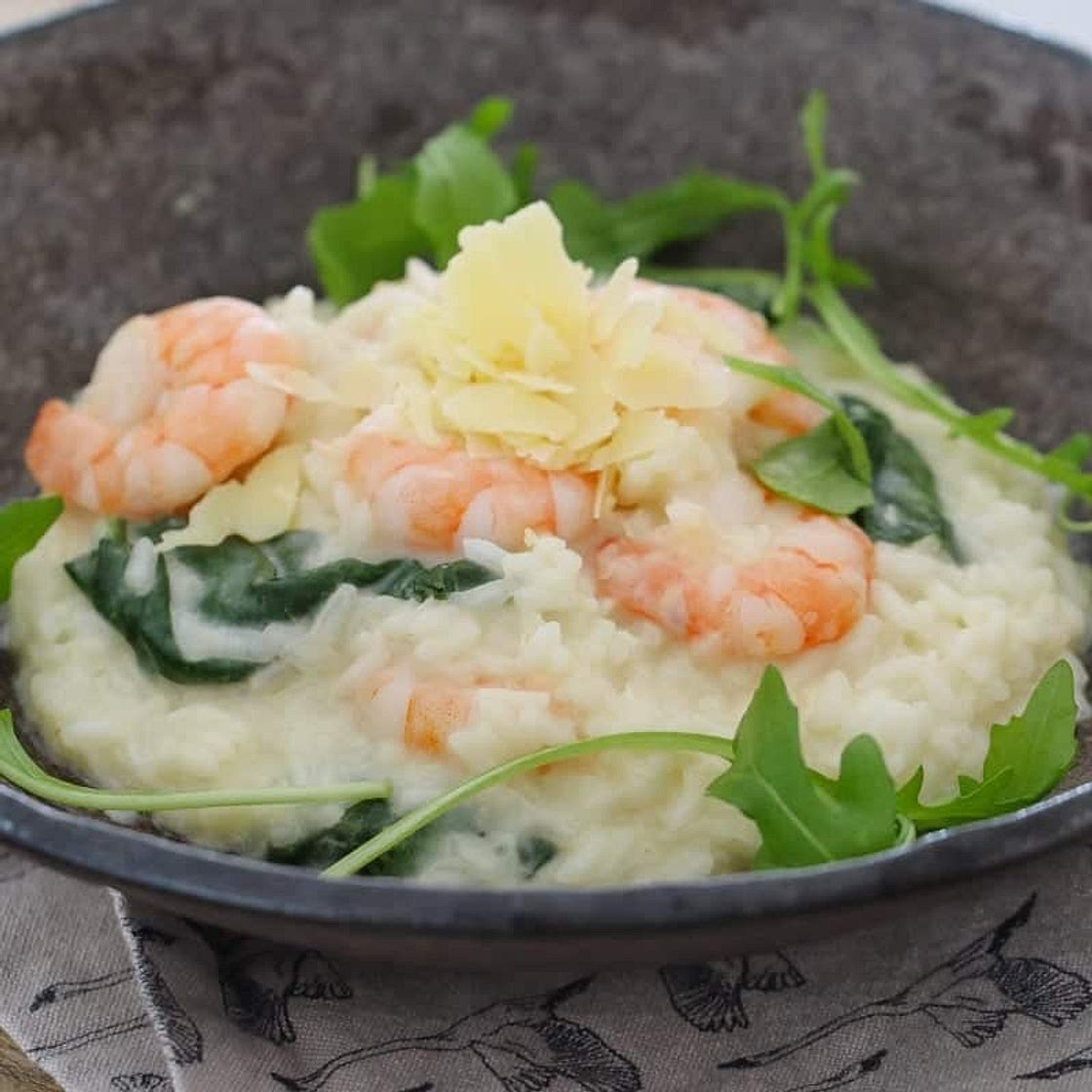 Thermomix Garlic Prawn Risotto