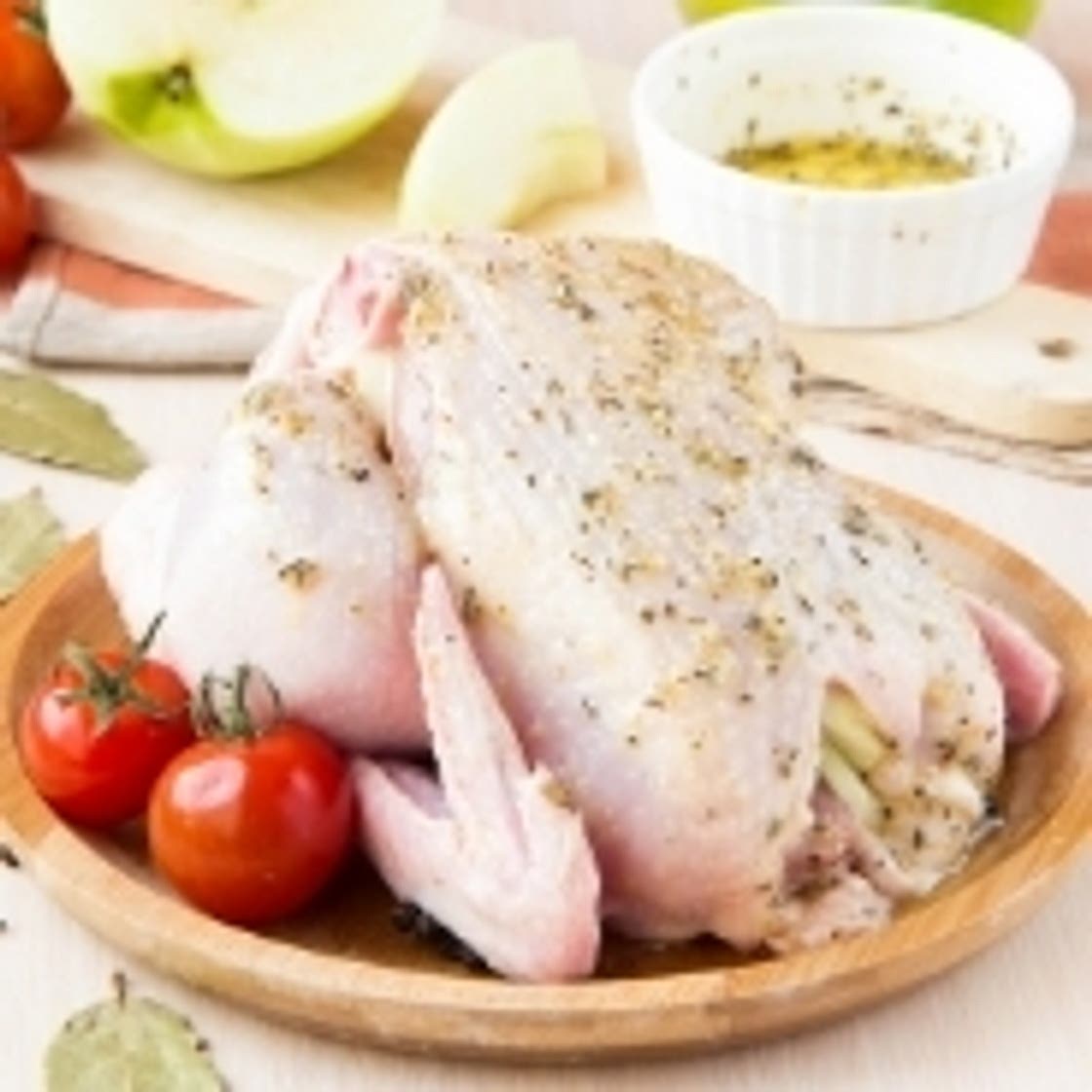 Chicken in apple cider sauce