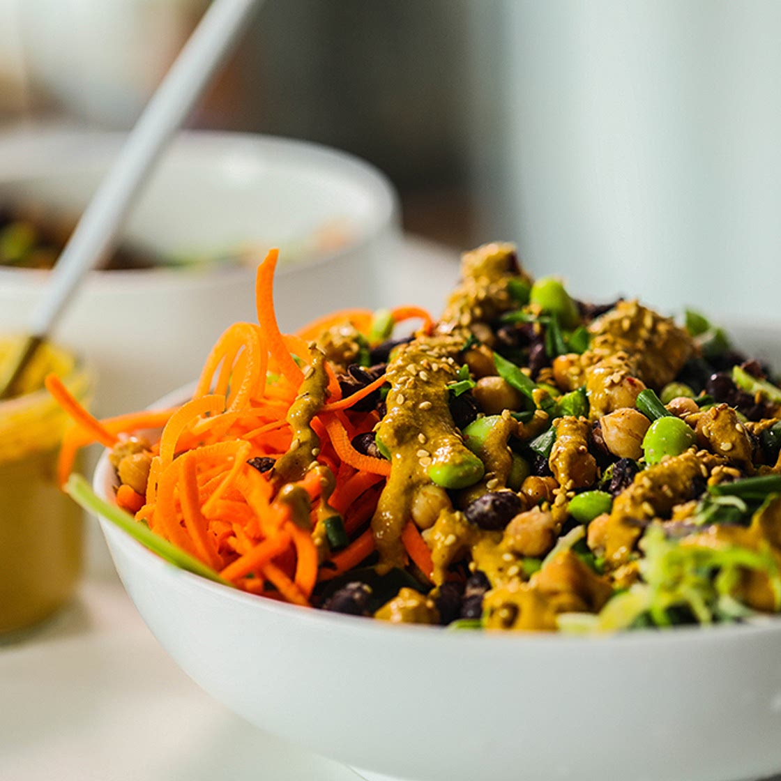 Roasted Bean Salad