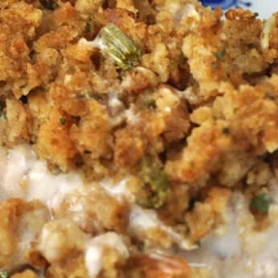 Pork chops & stuffing