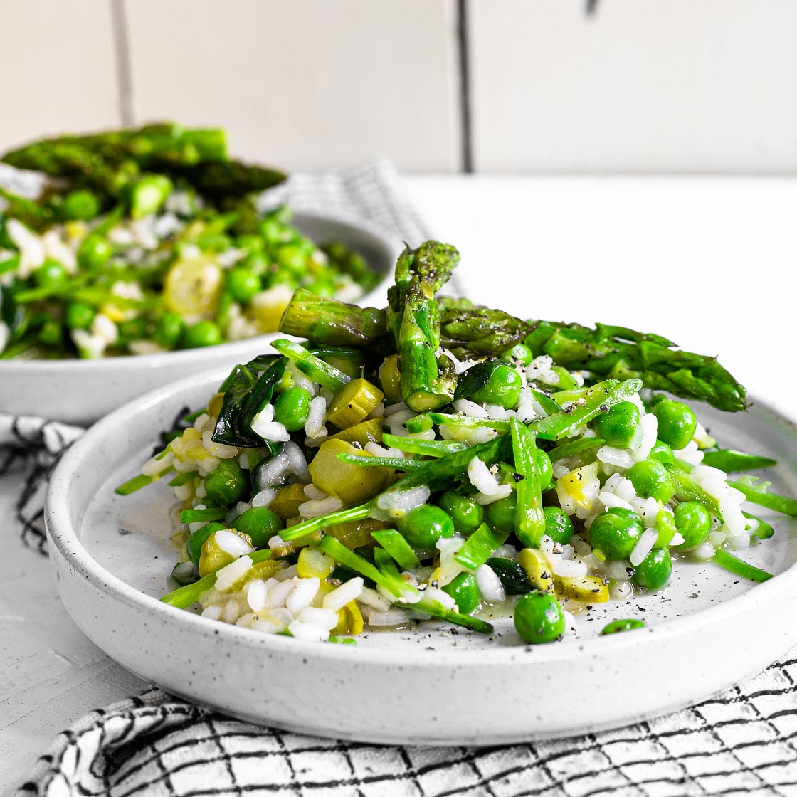 Spring Risotto with Fresh Vegetables