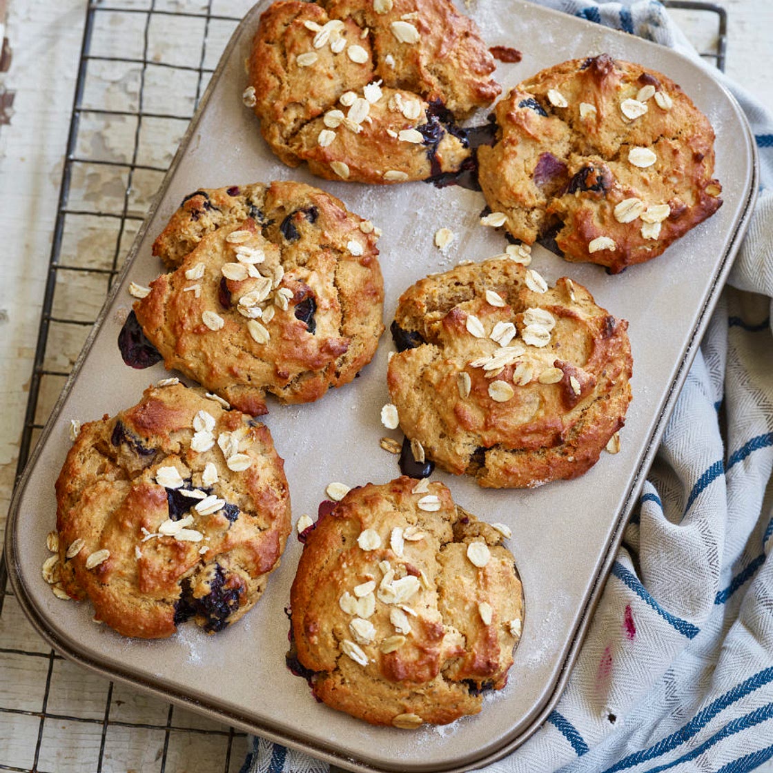 Blueberry Protein Packed Muffins - Avant-Garde Vegan