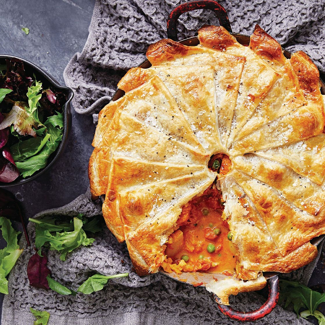 Best-ever butter chicken pie recipe