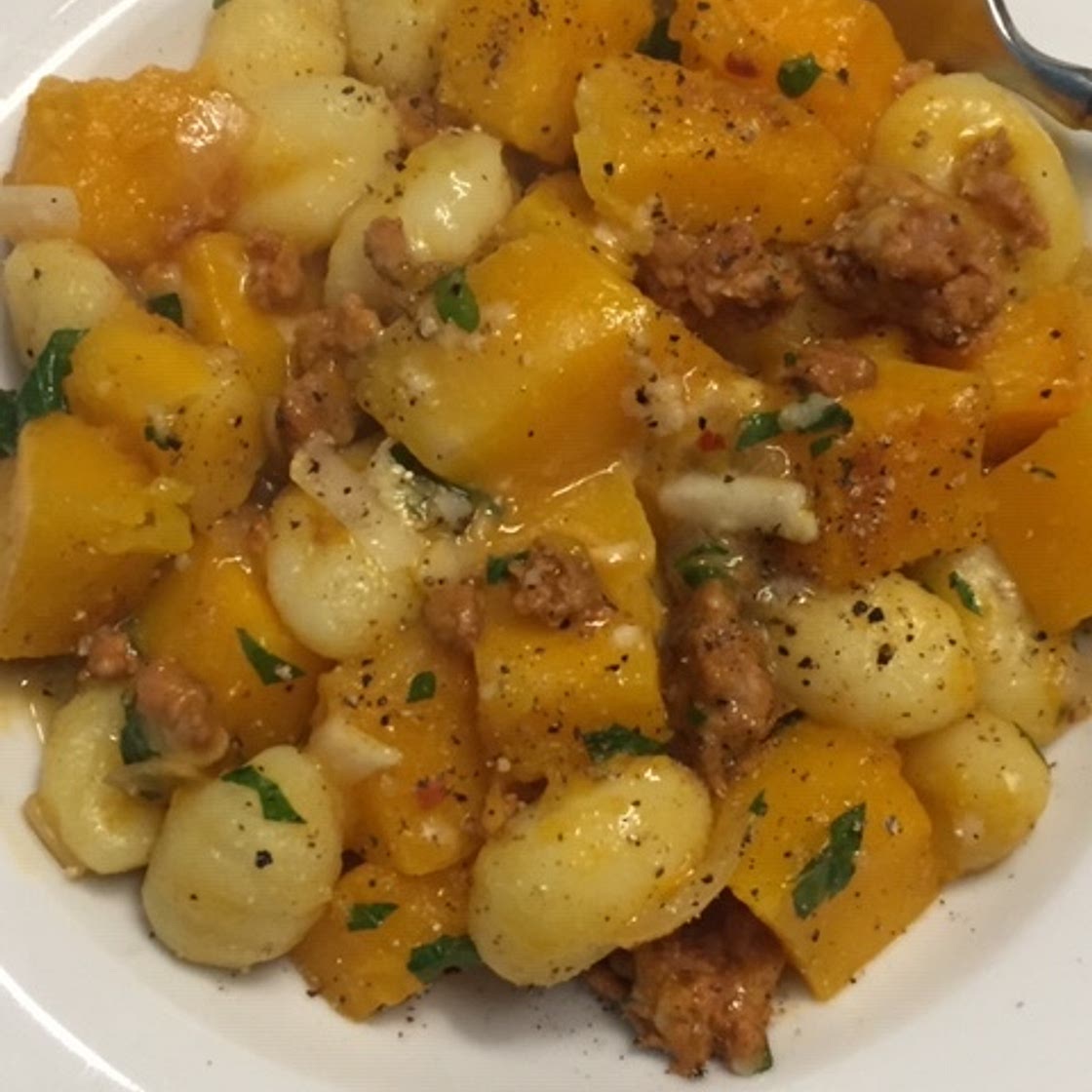 Gnocchi with Butternut Squash