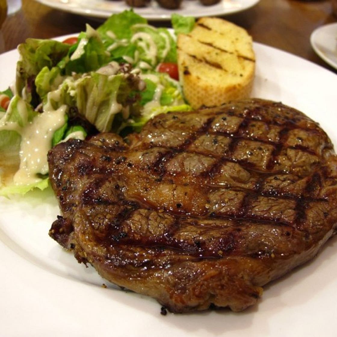 Rosemary Rubbed Rib-Eye Steak Recipe