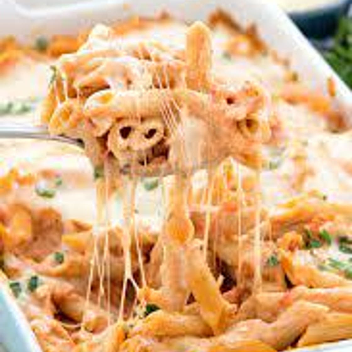 Cheesy Baked Penne