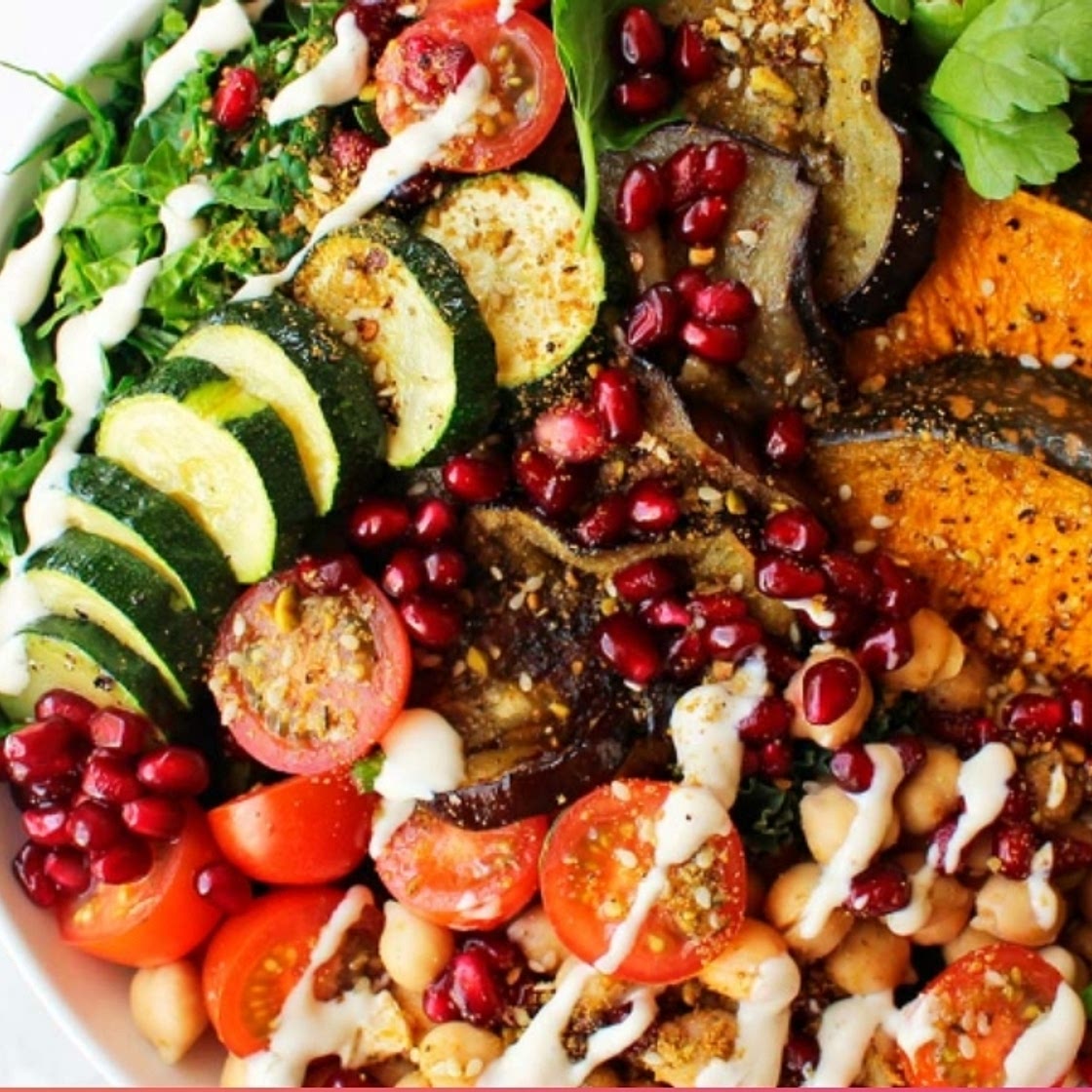 Mediterranean Roast Vegetable Bowl