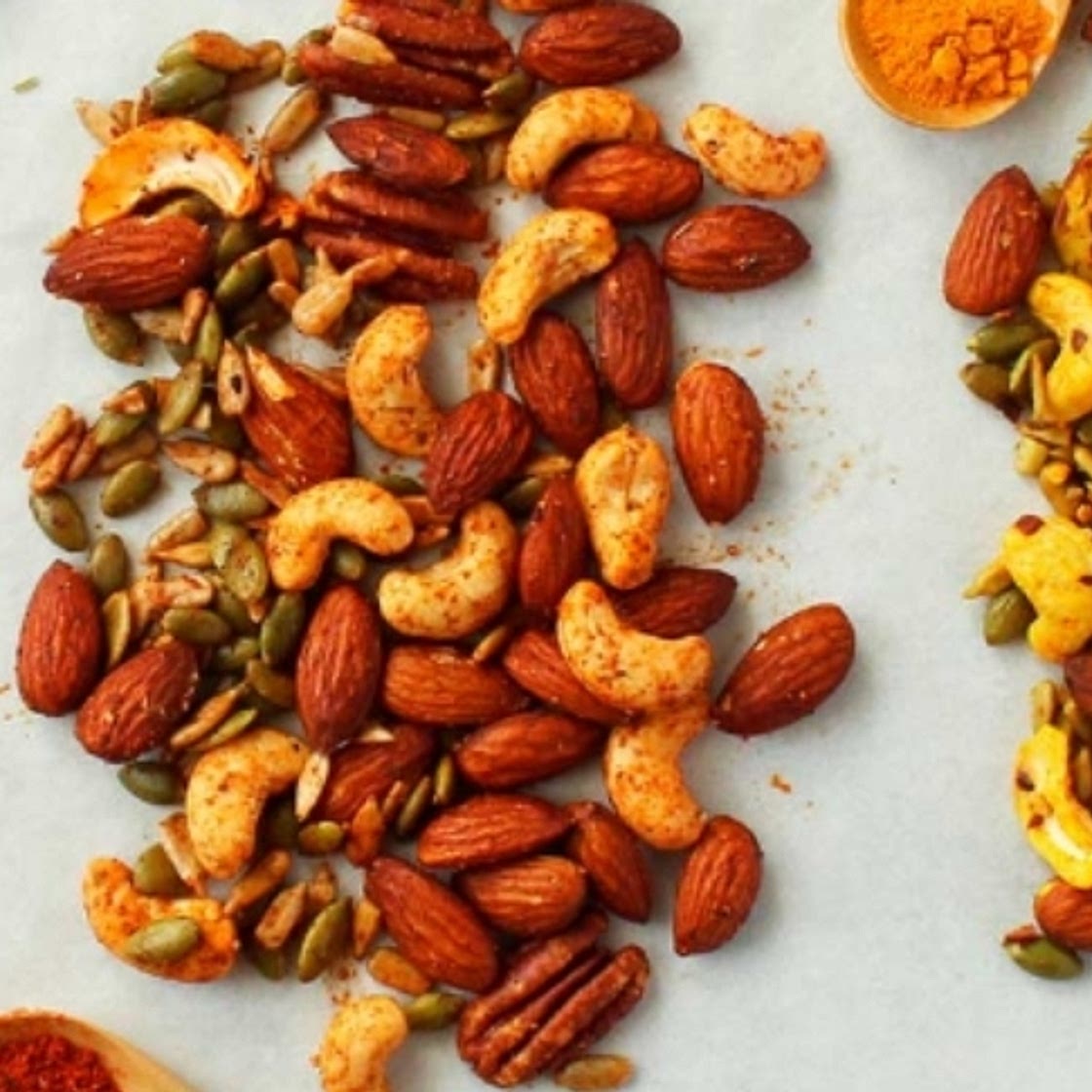 Spiced Nuts 3 Ways