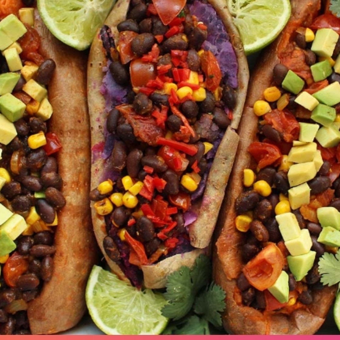 Mexican Stuffed Sweet Potatoes