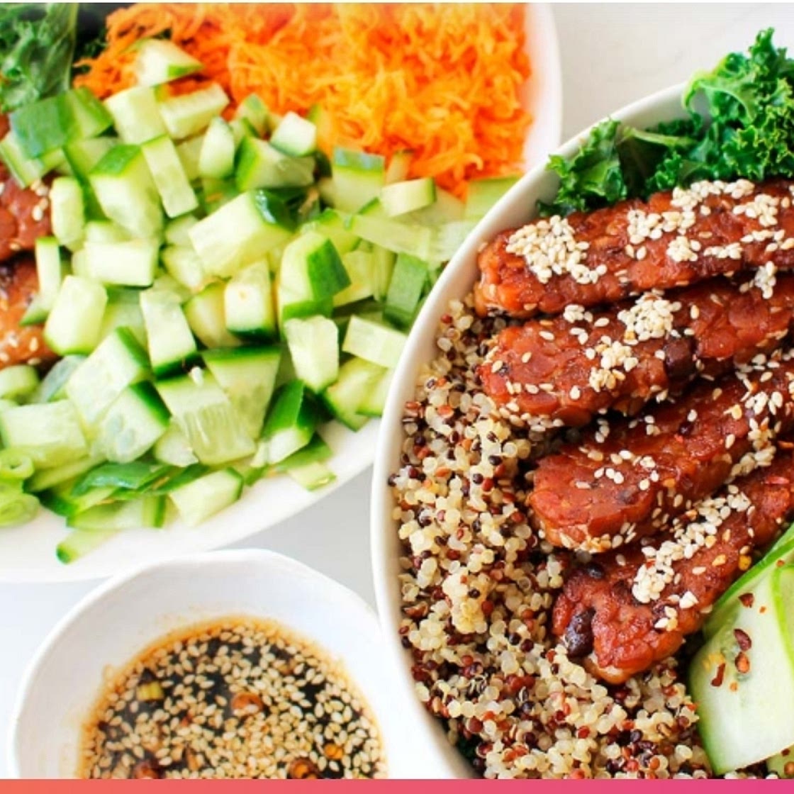 Teriyaki Tempeh Bowl