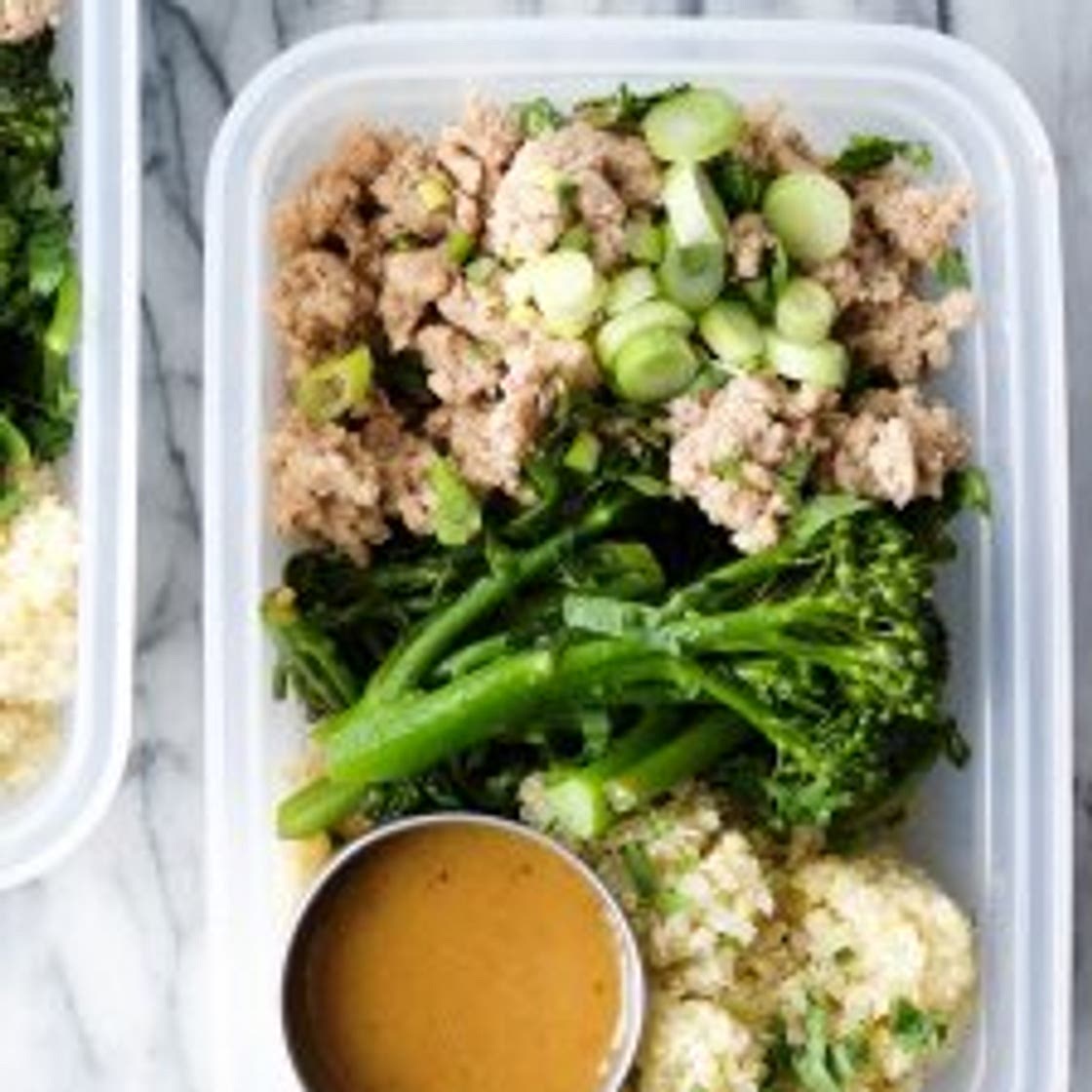 Ground Turkey Meal Prep Bowls Recipe (4 Trader Joe's Ingredients)