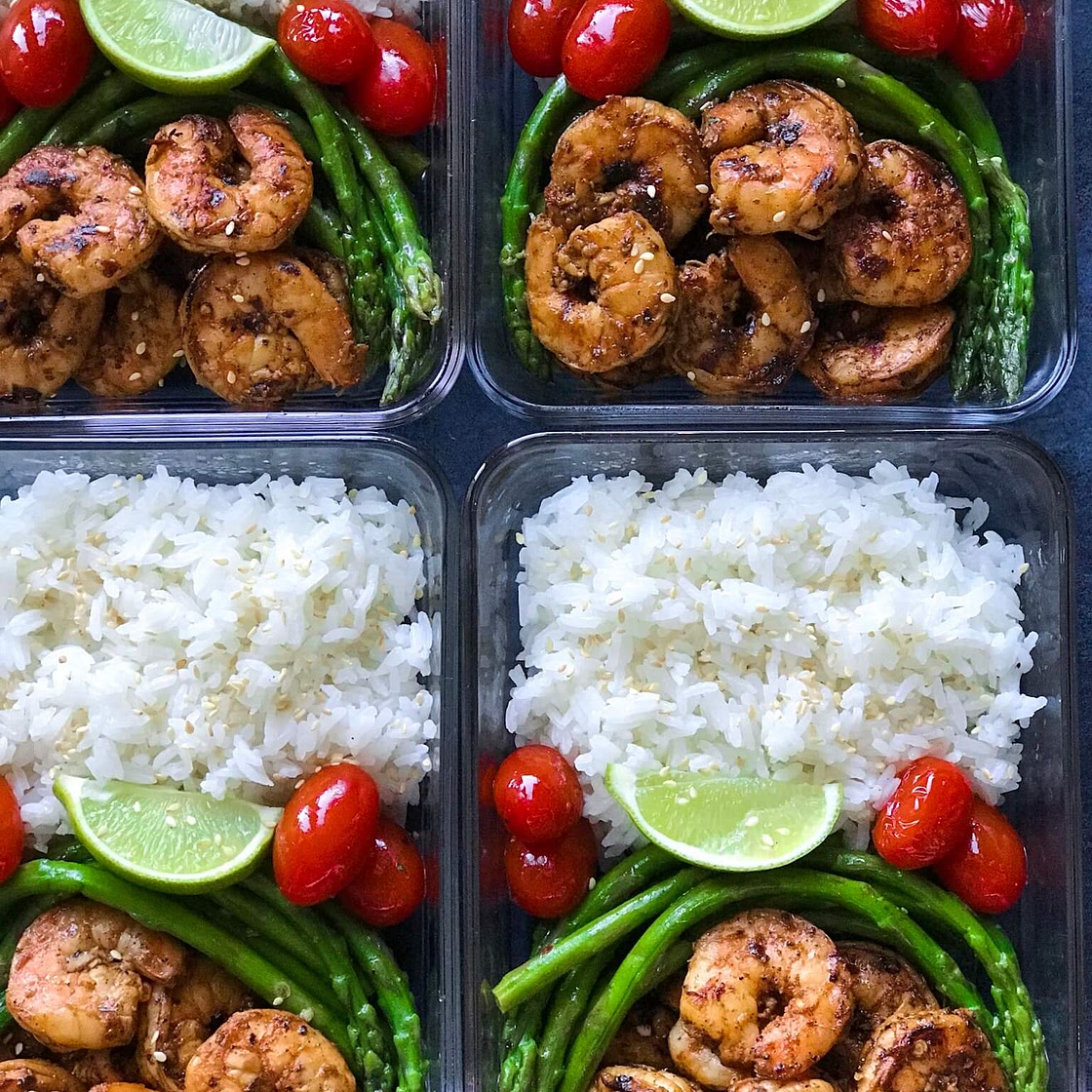Blackened Shrimp Meal Prep