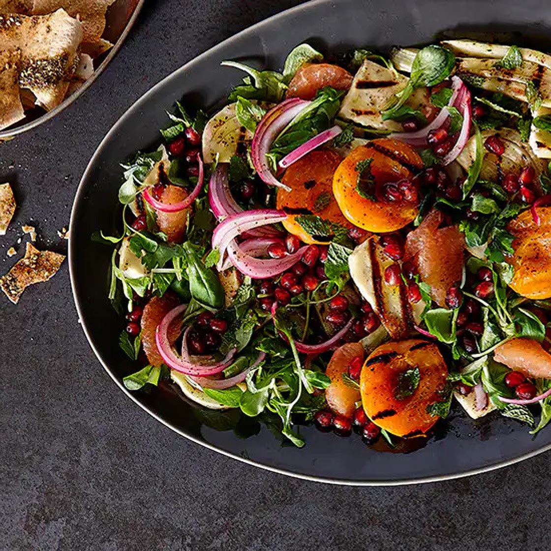 Fennel, Apricot & Halloumi Salad | Canadian Living