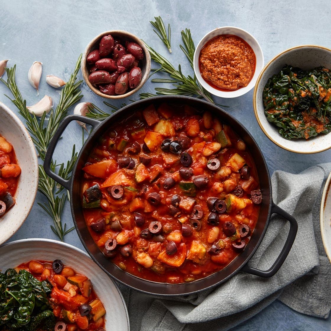 MC - Italian bean stew, kale & quinoa