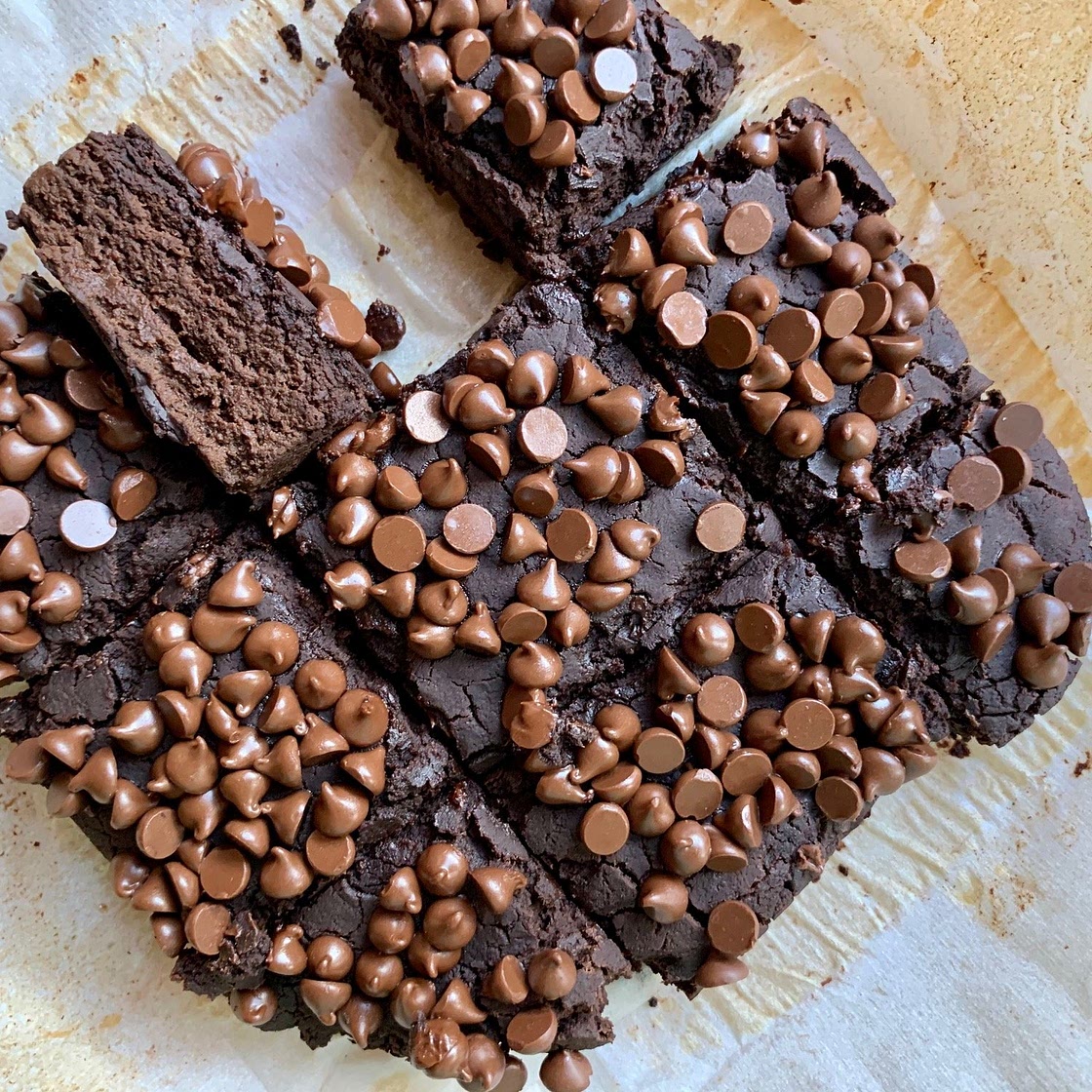 3 Ingredient protein Brownies - lilsipper