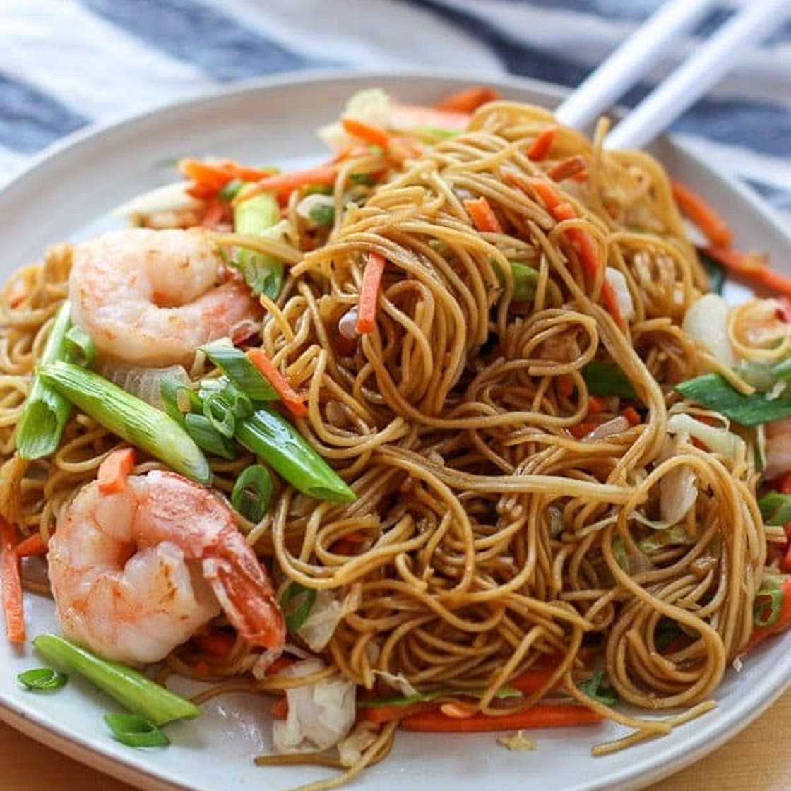 Shrimp Stir Fried Noodles