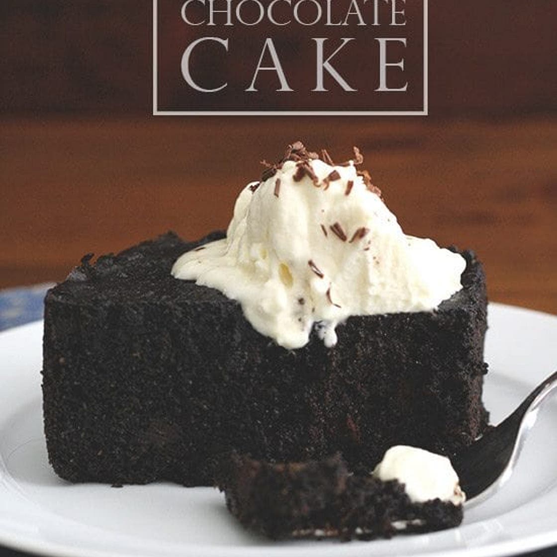 Slow Cooker Dark Chocolate Cake