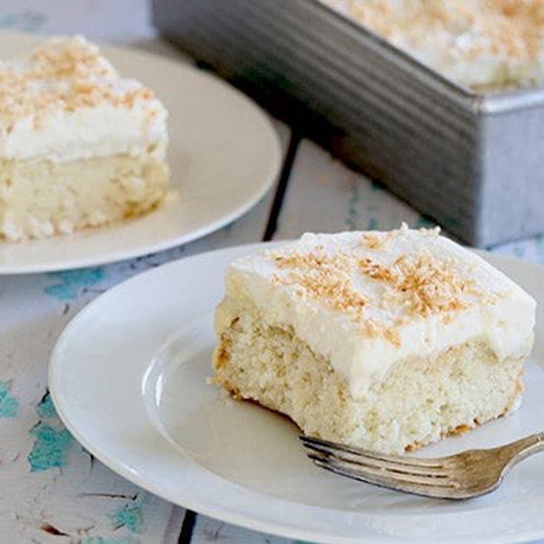 Coconut Cream Poke Cake