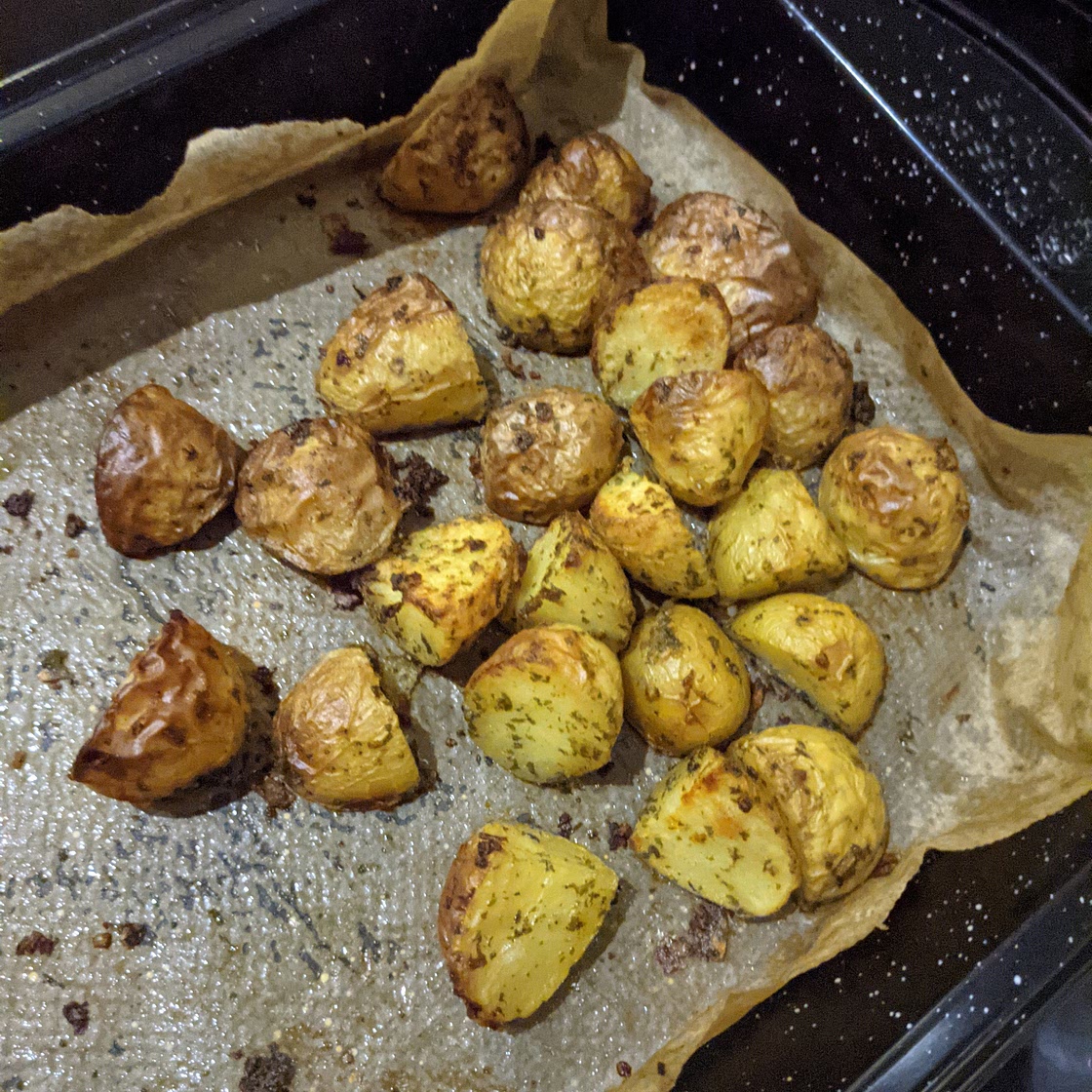 Garlic Roasted Potatoes
