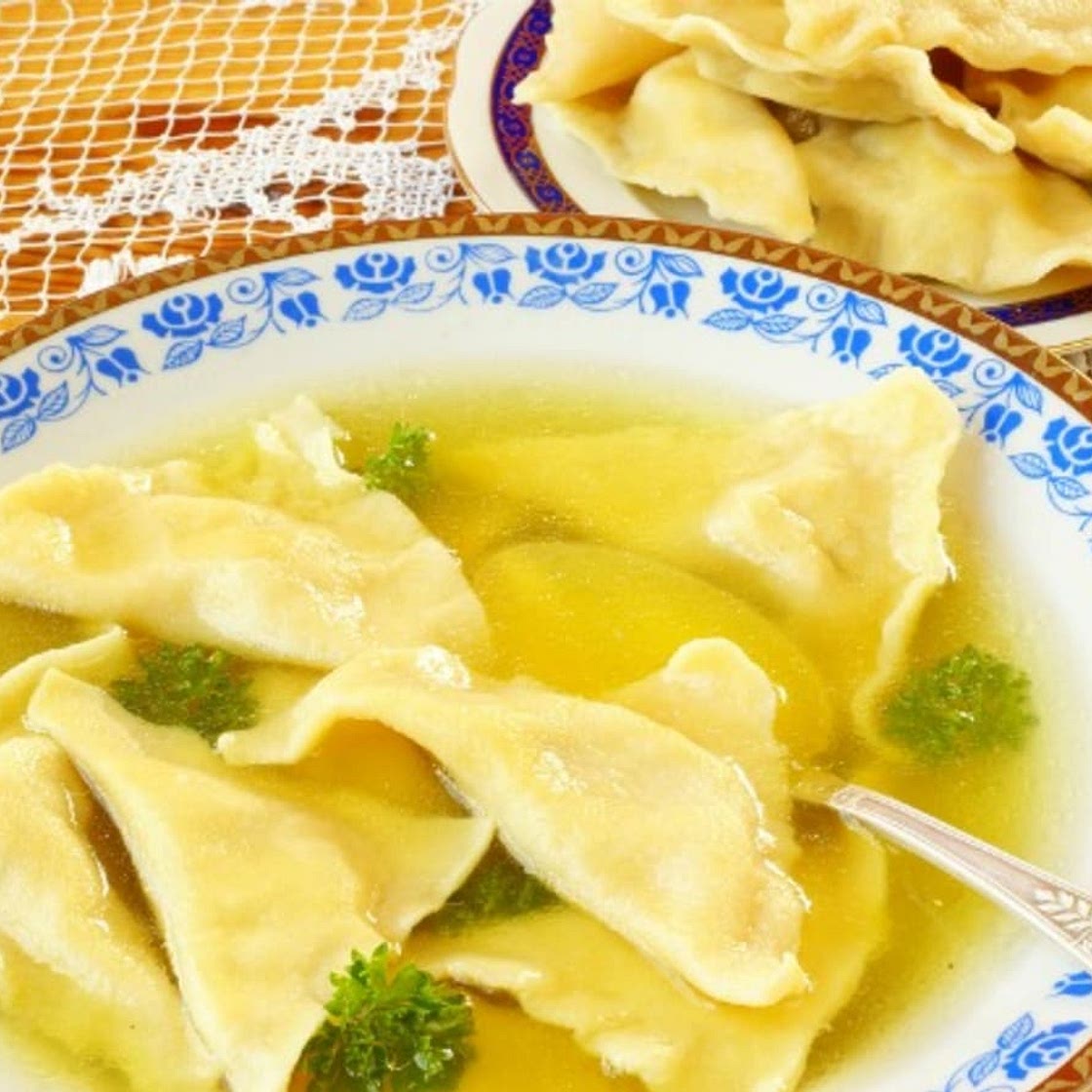 Chicken Soup with Kreplach