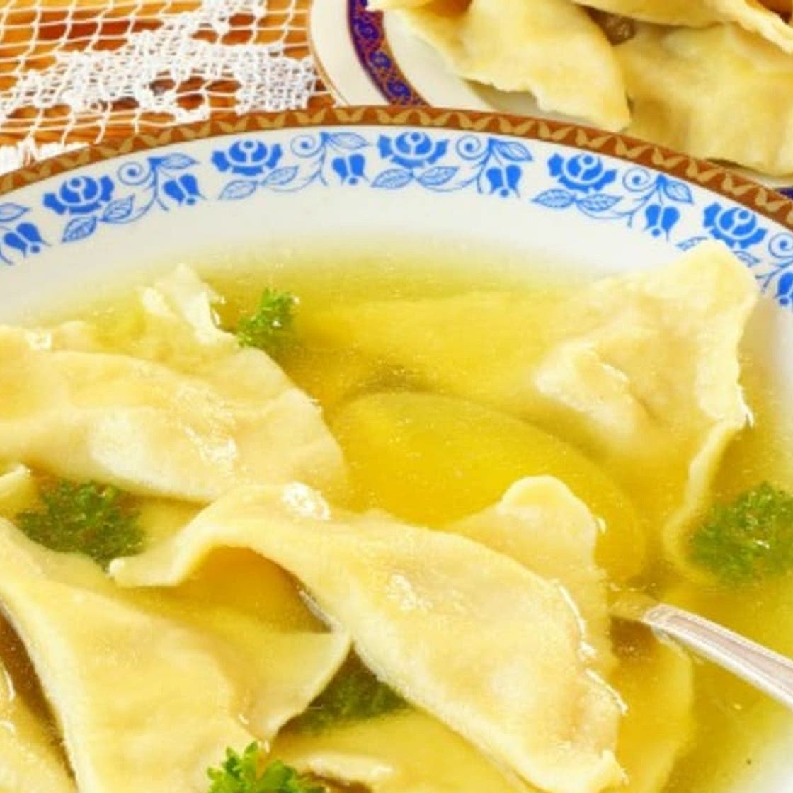 Chicken Soup with Kreplach