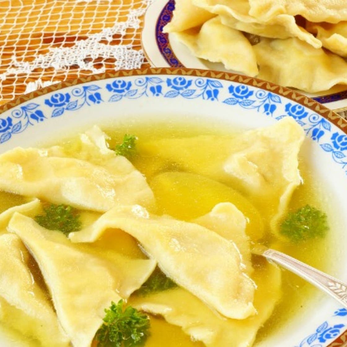 Chicken Soup with Kreplach