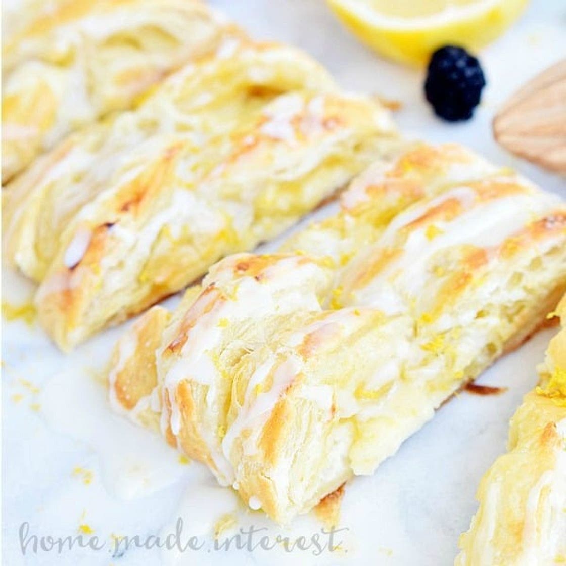 Lemon Cream Cheese Danish
