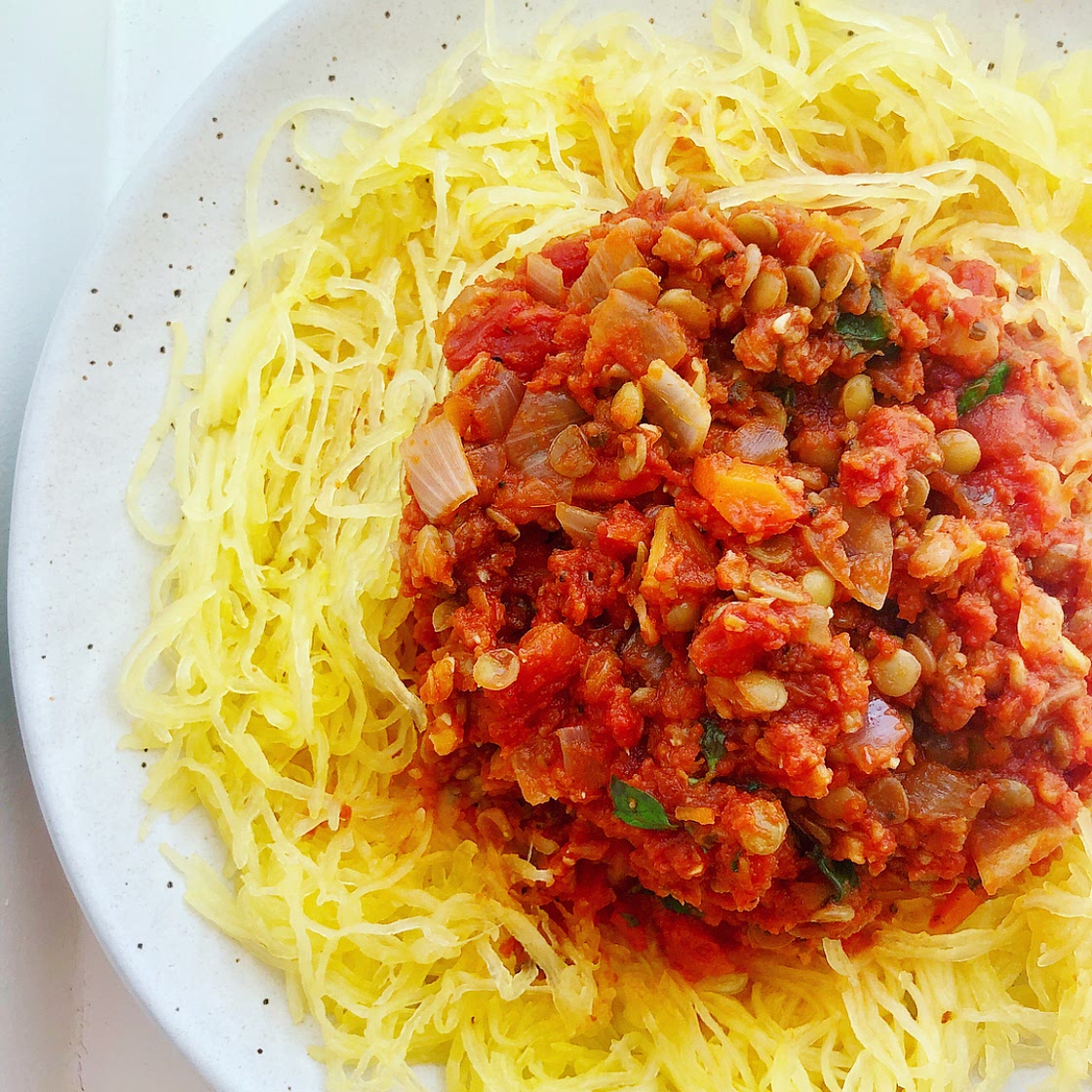 Lentil Bolognese