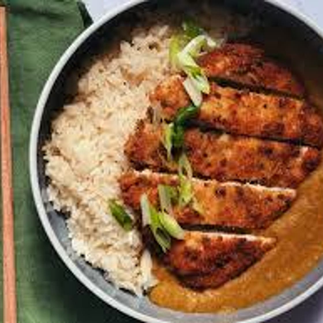 Chicken katsu curry