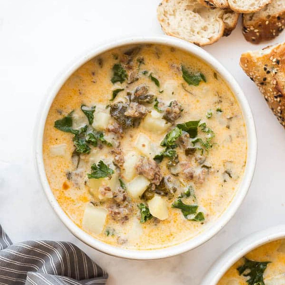 Slow Cooker Zuppa Toscana