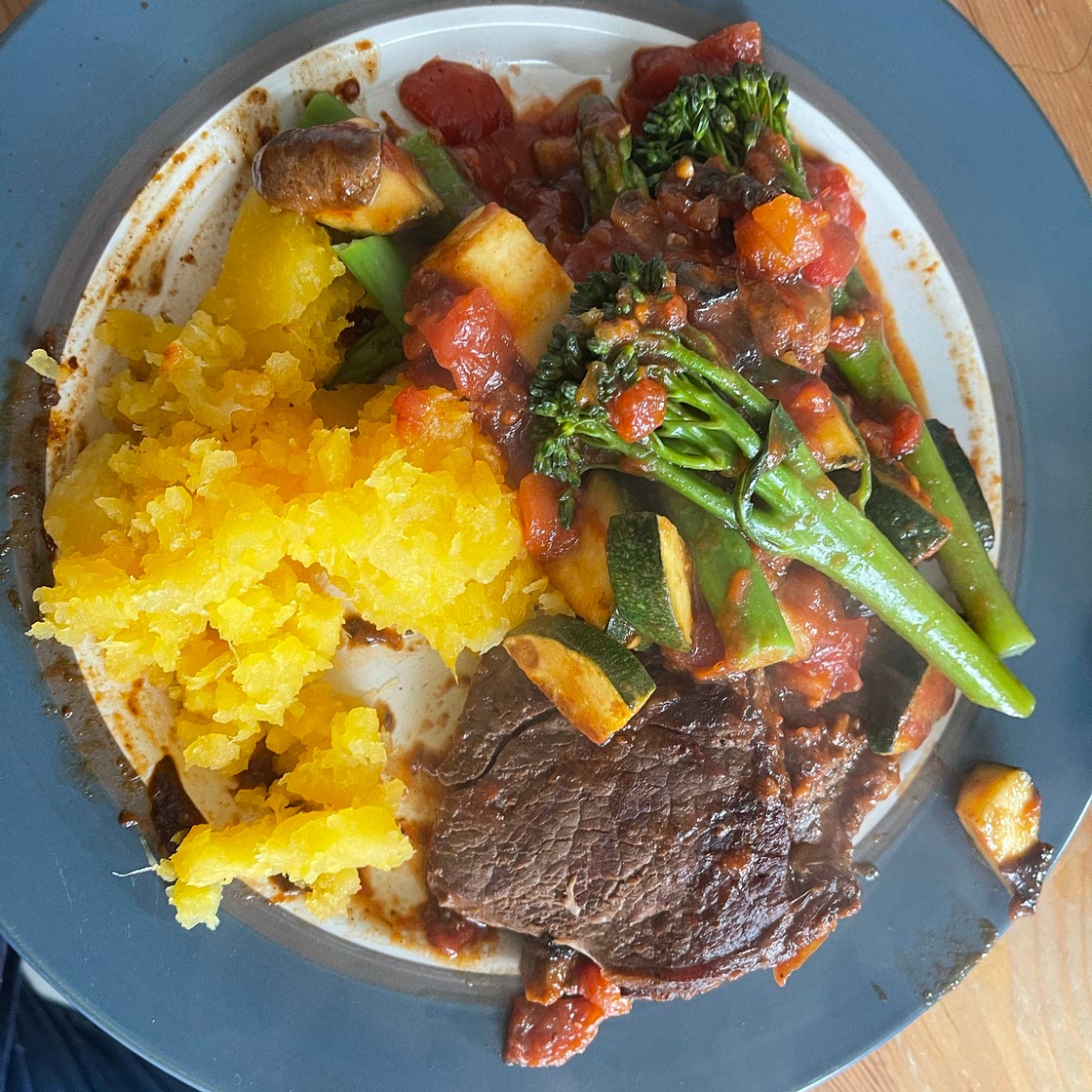 Steak and veg 