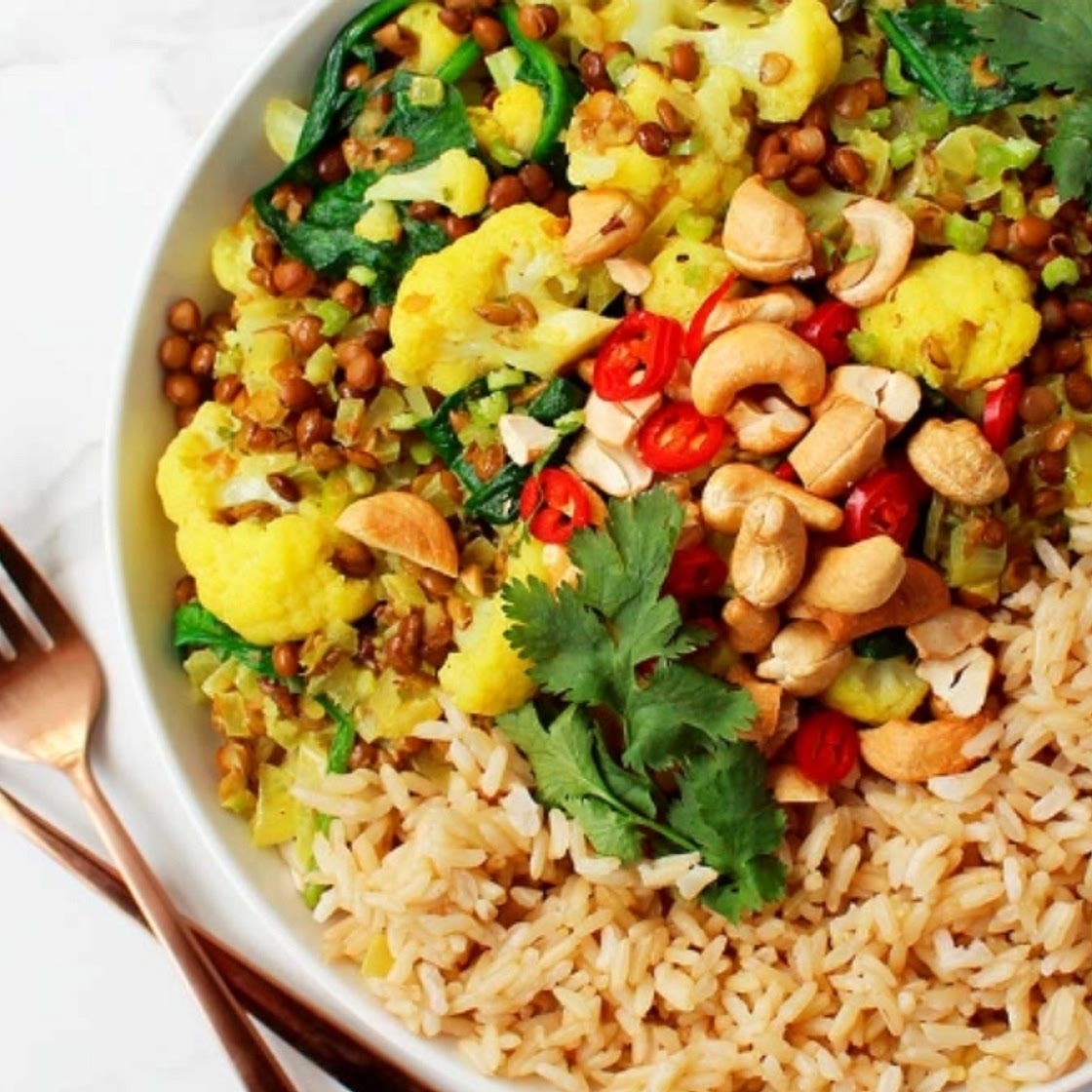 Lentil & Cauliflower Curry