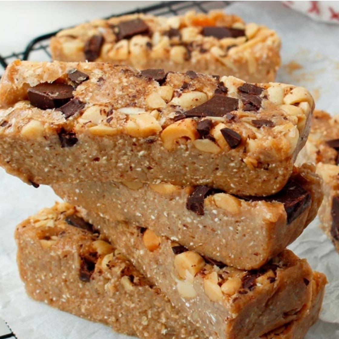 Peanut & Chocolate Protein Bars