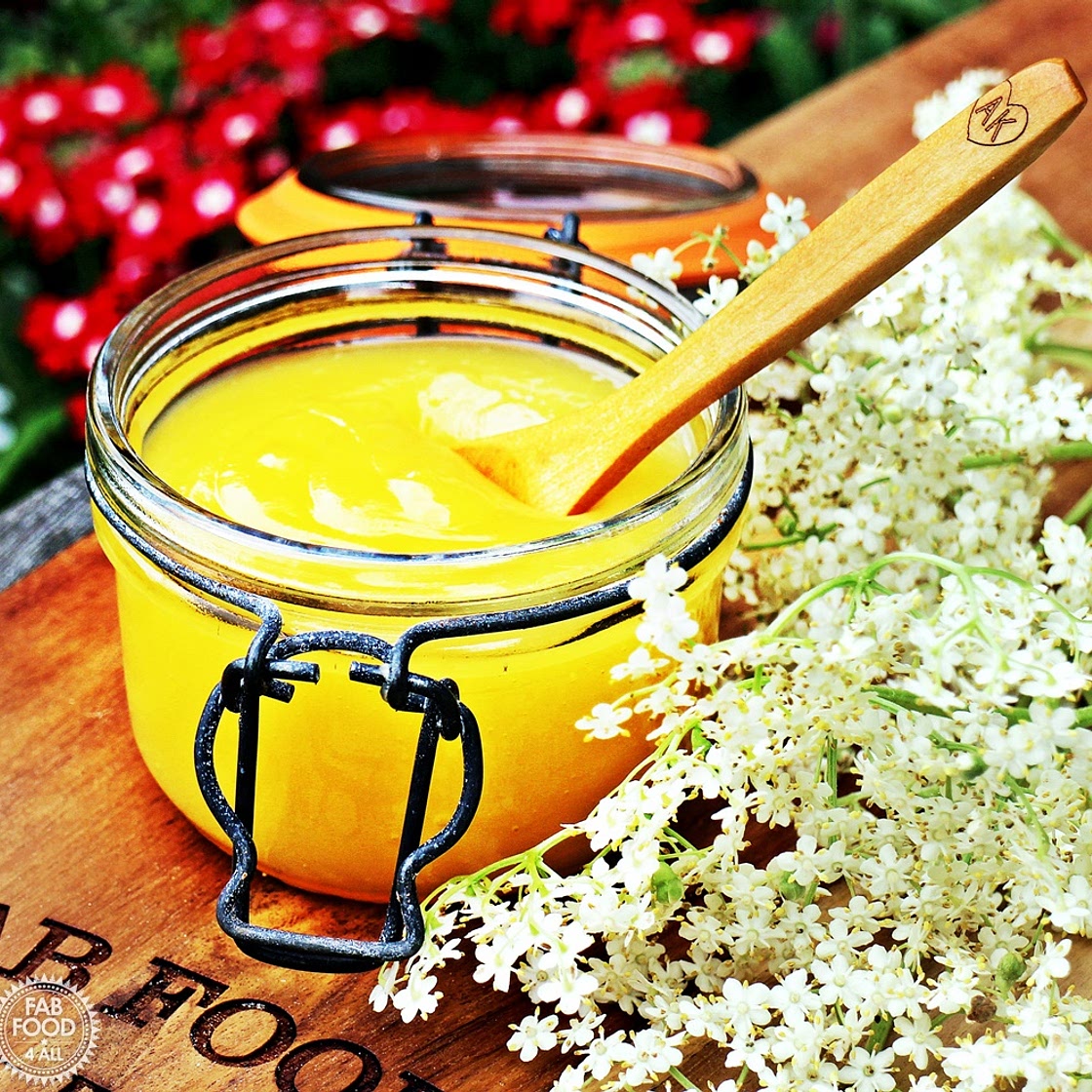 Easy Lemon & Elderflower Curd