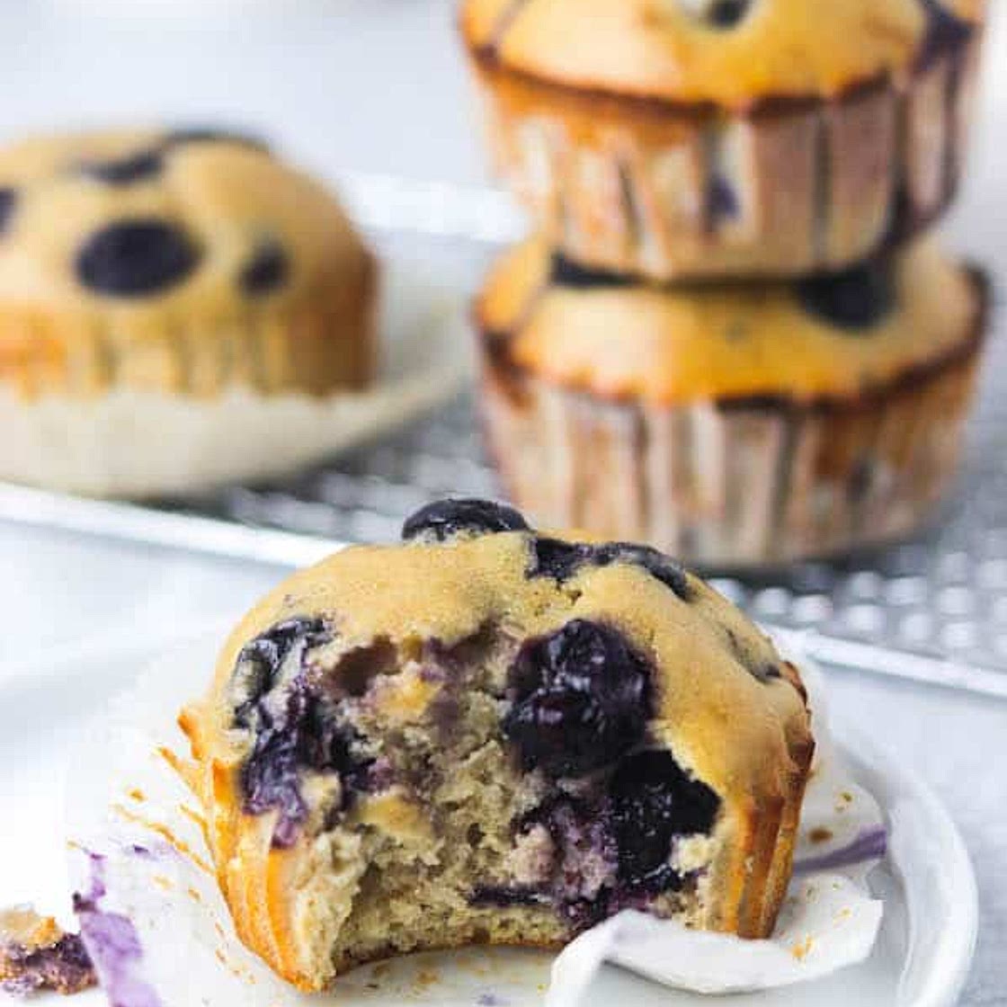 protein blue berry muffins