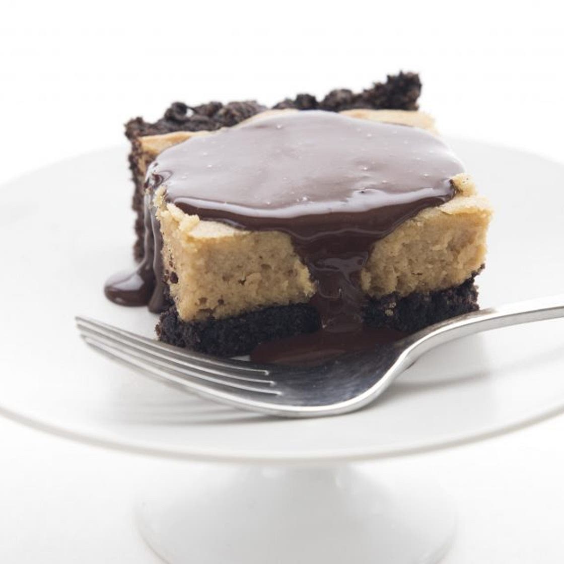 Swerve Chocolate Nut Butter Gooey Butter Cake
