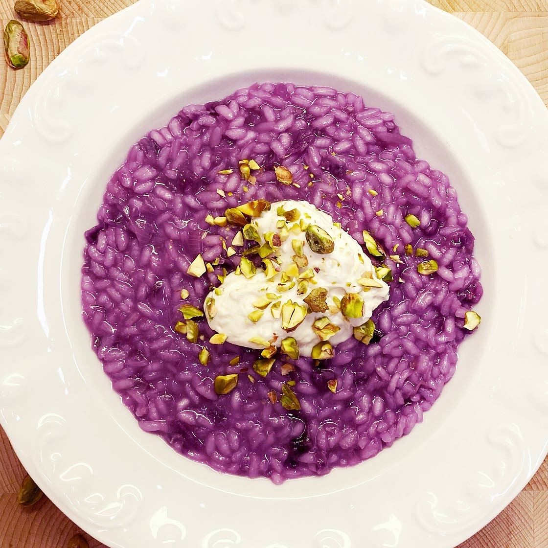 Red Cabbage Risotto