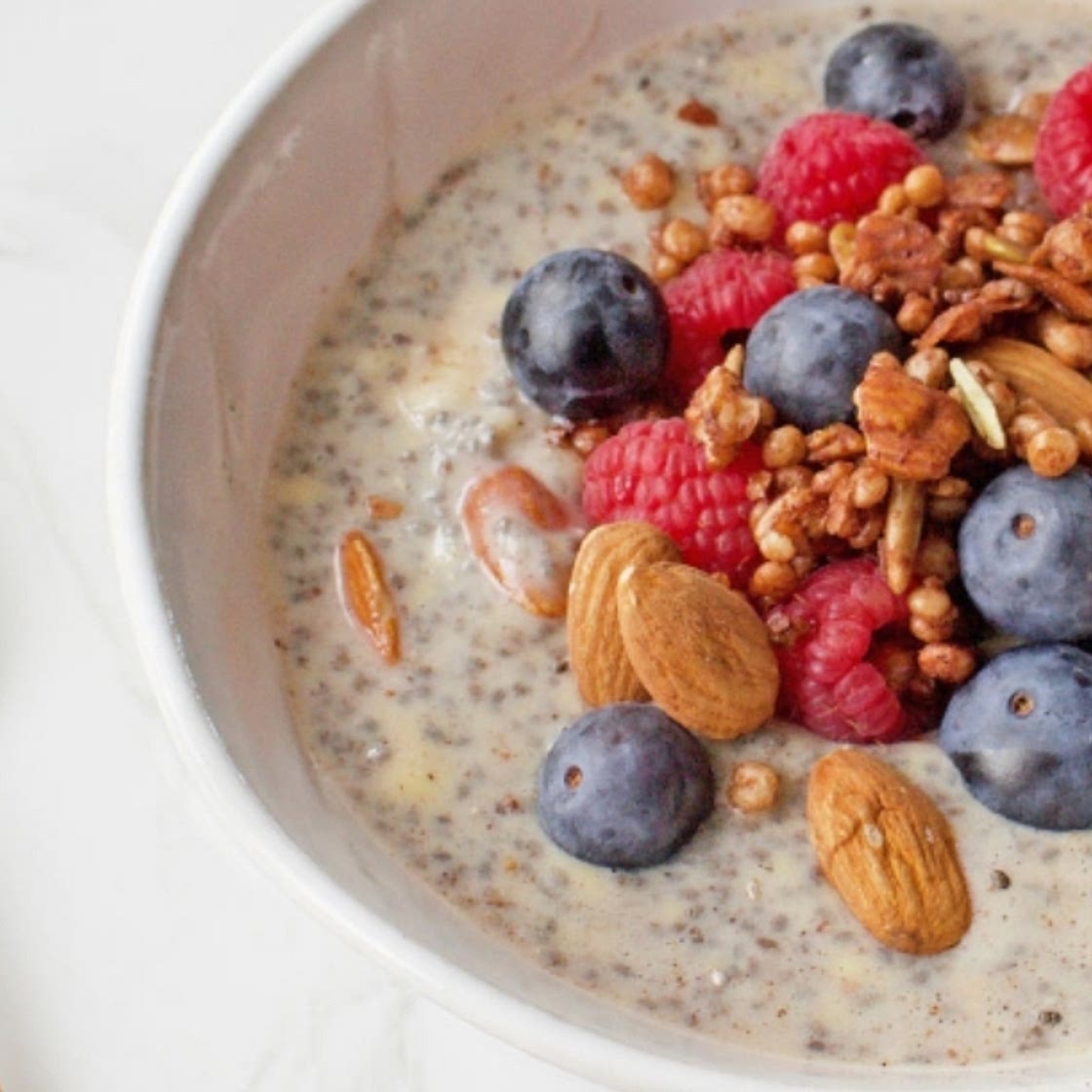 2-Step Vanilla Protein Chi Pudding