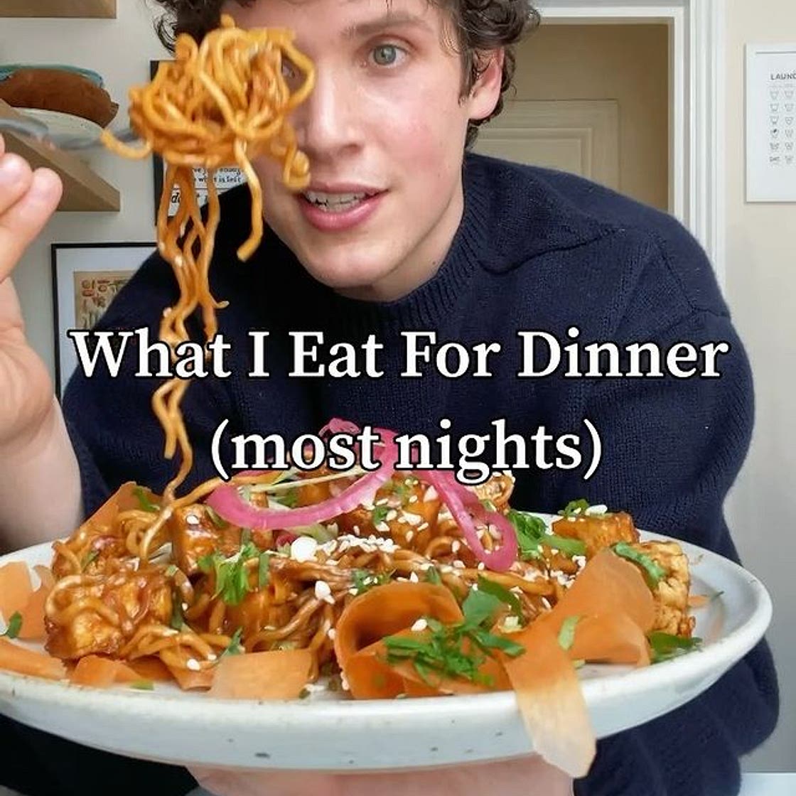 Tofu Noodle Stir-Fry