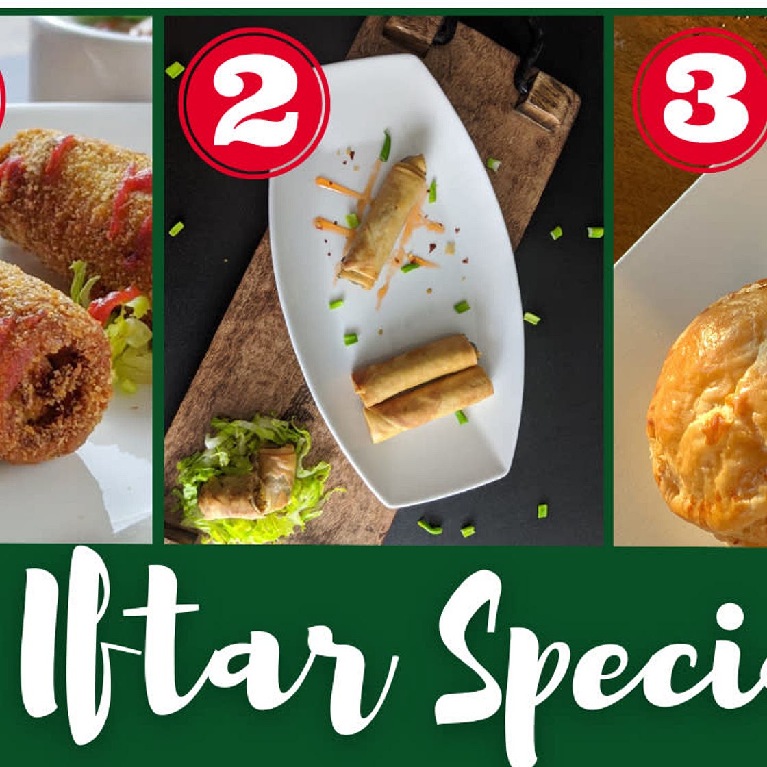 3 Ramadan Recipes / Chicken Patties / Spring Rolls / Bread Rolls