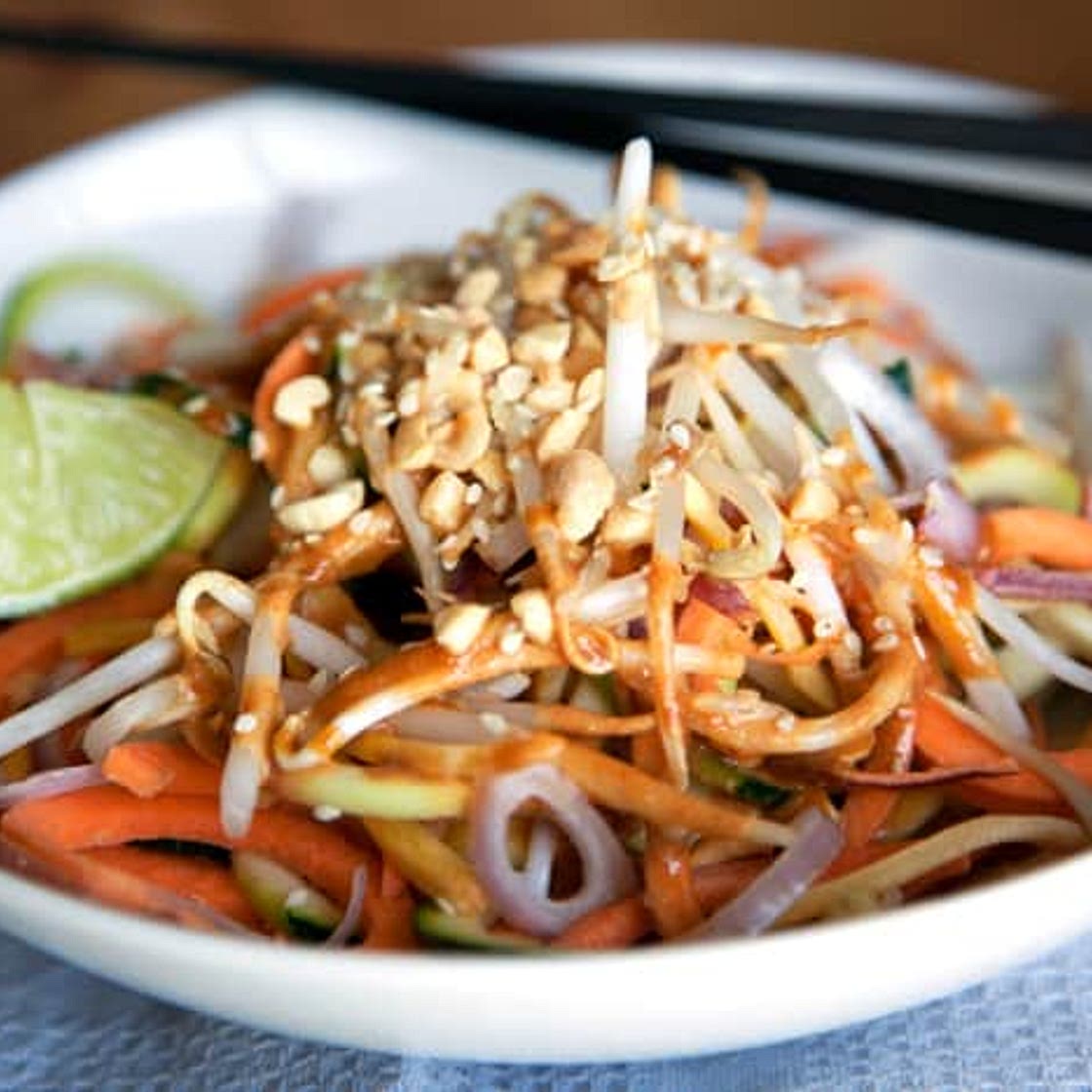 Raw Vegan Pad Thai