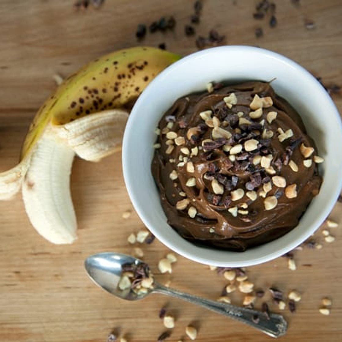 Vegan Peanut Butter Chocolate Pudding